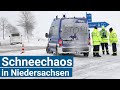 Schneechaos in Niedersachsen am 7.2.2021