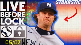 MLB DFS Picks Today 5\/7\/23: DraftKings \& FanDuel Baseball Lineups | Live Before Lock