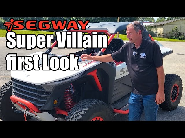 SEGWAY Super Villain Walk around, Better than Can-Am? - YouTube