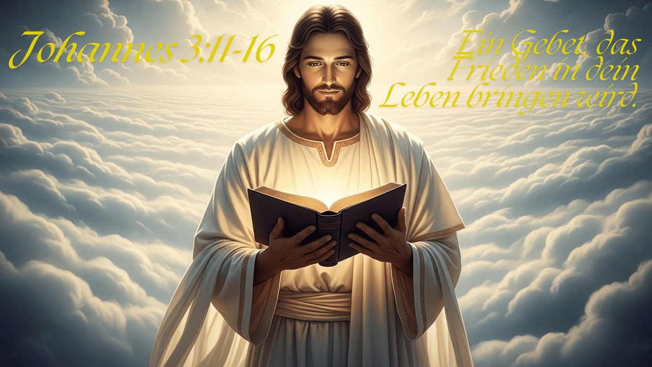 Johannes 3:11-16 | Gebetsbotschaft: Ein 30-minütiges Gebet, das Frieden in Ihr Leben bringen wird.