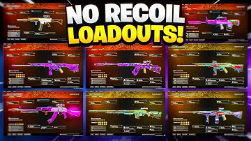 *NEW* TOP 5 NO RECOIL LOADOUTS IN WARZONE!😱 (META CLASS SETUPS)