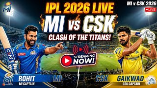 CSK vs MI  LIVE STREM IPL 2026