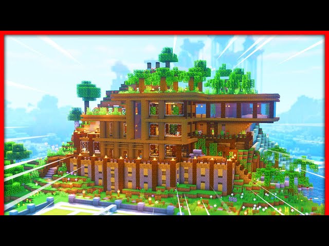 25 ideas para hacer casas de Minecraft modernas, mansiones y más - Liga de  Gamers