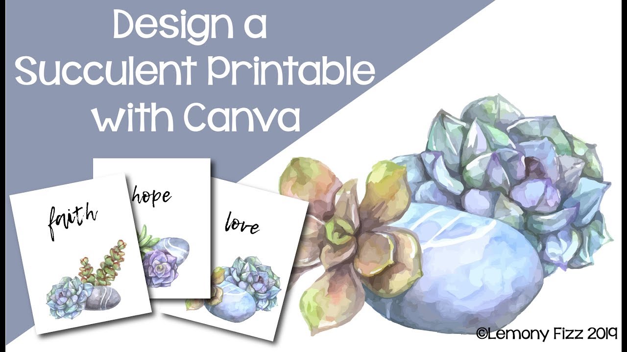Learn to Create DIY Wall Art with Canva - YouTube