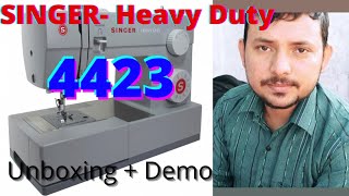 2 March 2022 SINGER Heavy Duty - 4423 unboxing demo & review in hindi सिंगर हैवी ड्यूटी रिव्यू हिंदी