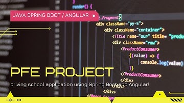 JAVA PROJECT - SPRING BOOT / ANGULAR (auto ecole) PART 3