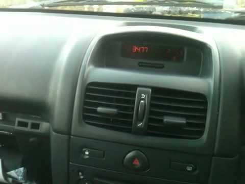 Codigo radio renault clio 2003