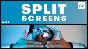Master Multiscreen Transitions With This Split Screen After Effects Template!