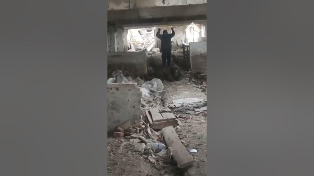 Russian soldiers surrender to Ukraine forces in Bakhmut