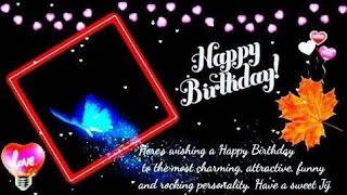 🍁9 April Happy Birthday Status 🎂🥳🎁 | Black Screen WhatsApp Status 🔥🥰 | Birthday Song Status 🍰🍻🎉