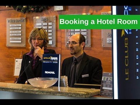 English Conversation: Booking a Hotel Room