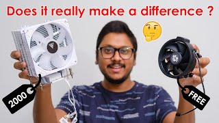 Stock Cooler vs Budget Air Cooler... 😯 Should You really buy it for Your PC ?