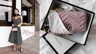 Gucci Marmont Super Mini Review+ What Fits Inside – Love, Monnii: A  Lifestyle & Fashion Blog