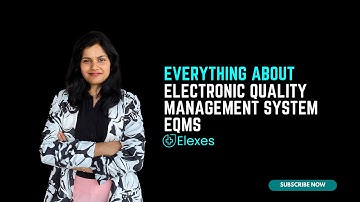 Electronic Quality Management System eQMS