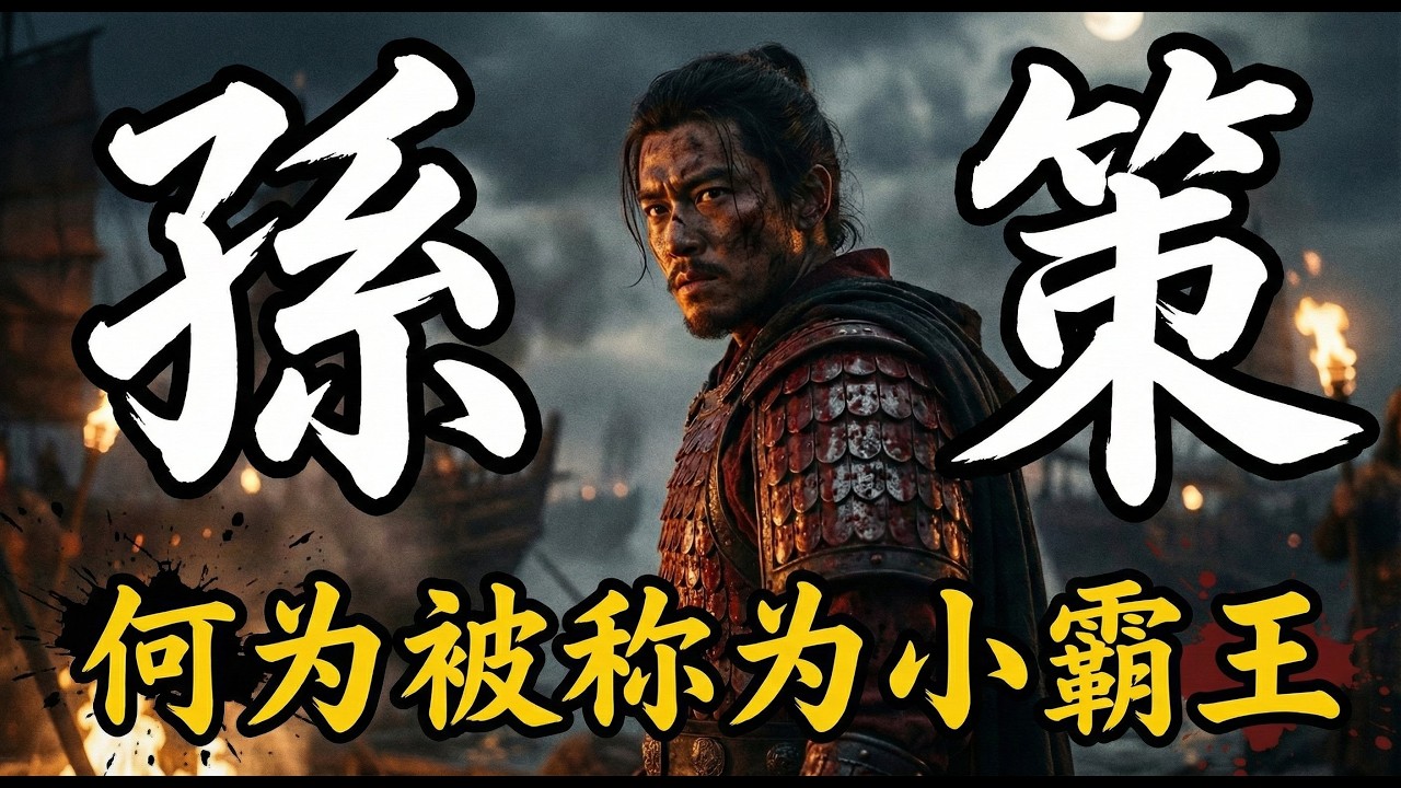 歷史上真實的孫策到底有多恐怖？｜三國｜歷史｜曹操｜周瑜｜聽書｜三國演義