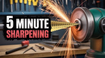 Don’t Throw It Away! Make Your Drill Bit Razor Sharp in Just 5 Minutes! | Useful Creativity