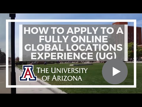 How to apply to a Global Locations Experience undergraduate program