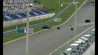 rFactor crash
