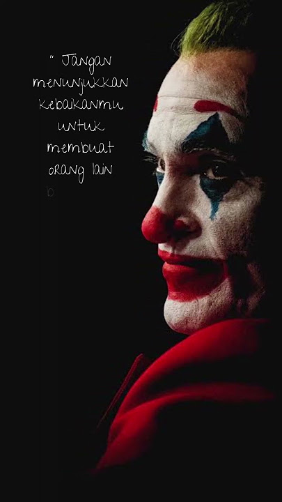 Joker: Sisi Baik Dirinya #shorts #quotes