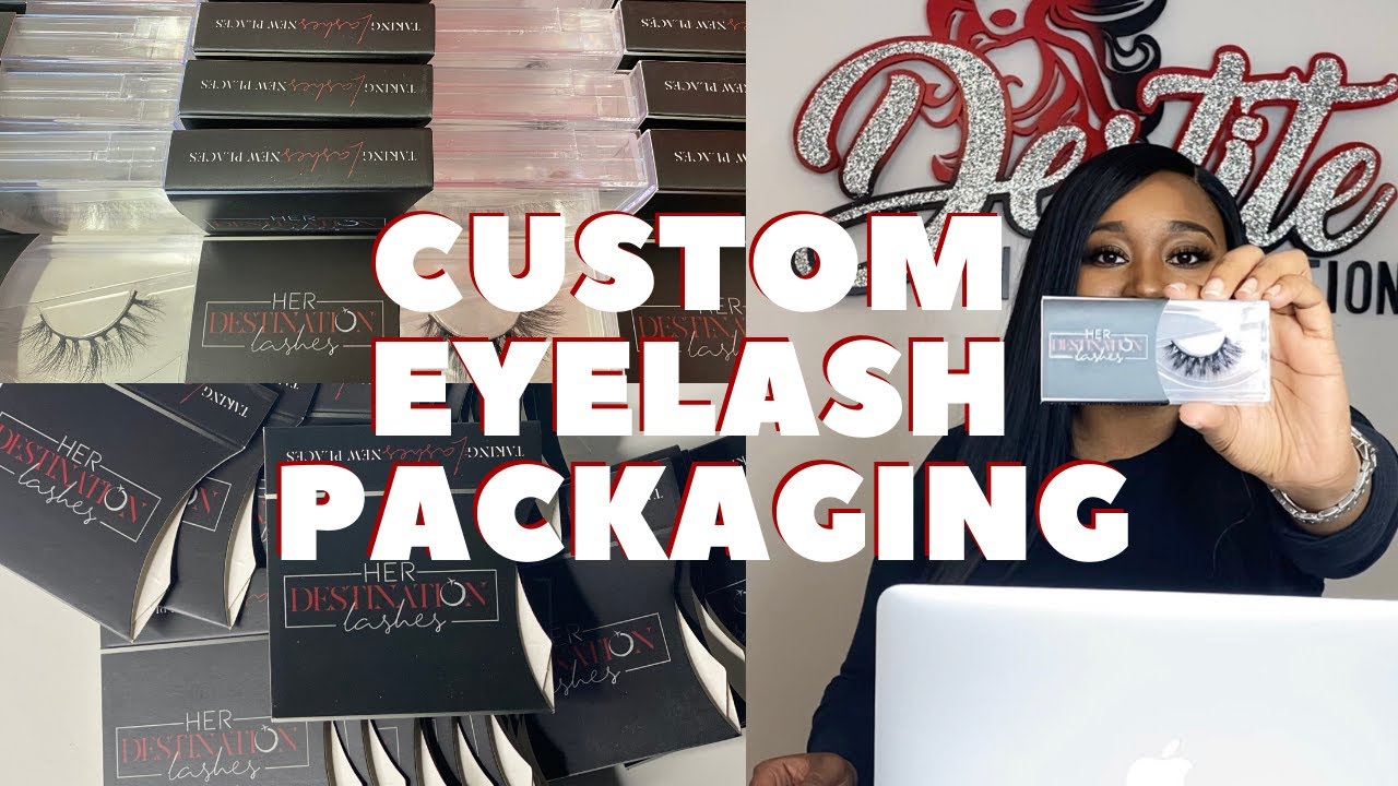 HOW TO GET CUSTOM EYELASH PACKAGING FOR YOUR BUSINESS + FREE VENDOR -  YouTube