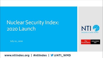 Launch Event: 2020 NTI Nuclear Security Index Rankings