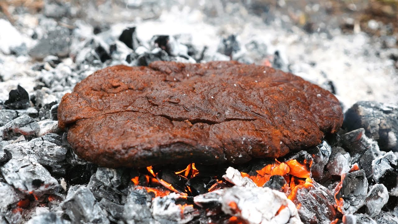 An out of the ordinary Campfire Cooked Steak...!