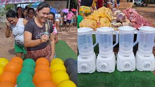 Estoure o Balão e Ganhe Carne de Gado, Frango, Coração ou Liquidificador!