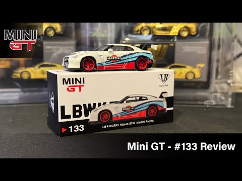 MINI GT LB★WORKS Nissan GT-R Martini MINI GT 133 LB WORKS Nissan GT-R (R35) Martini Racing Type 1