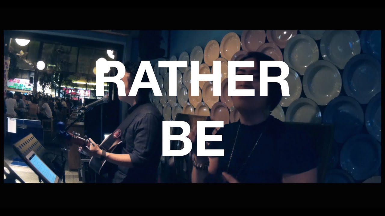 Pam + Sky - Rather Be (Clean Bandit) Live @ Five Tapas Bar