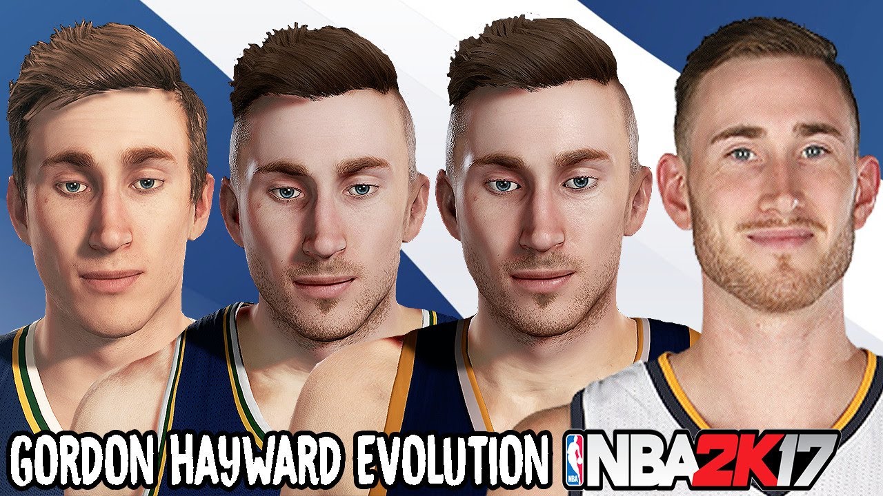 Gordon Hayward Evolution from NBA 2K11 to NBA 2K19! 