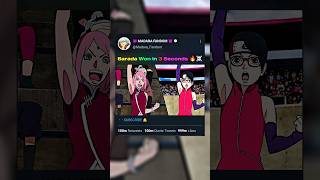 Sarada Won In 3 Seconds