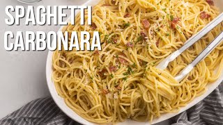 Pasta Carbonara l The Recipe Rebel