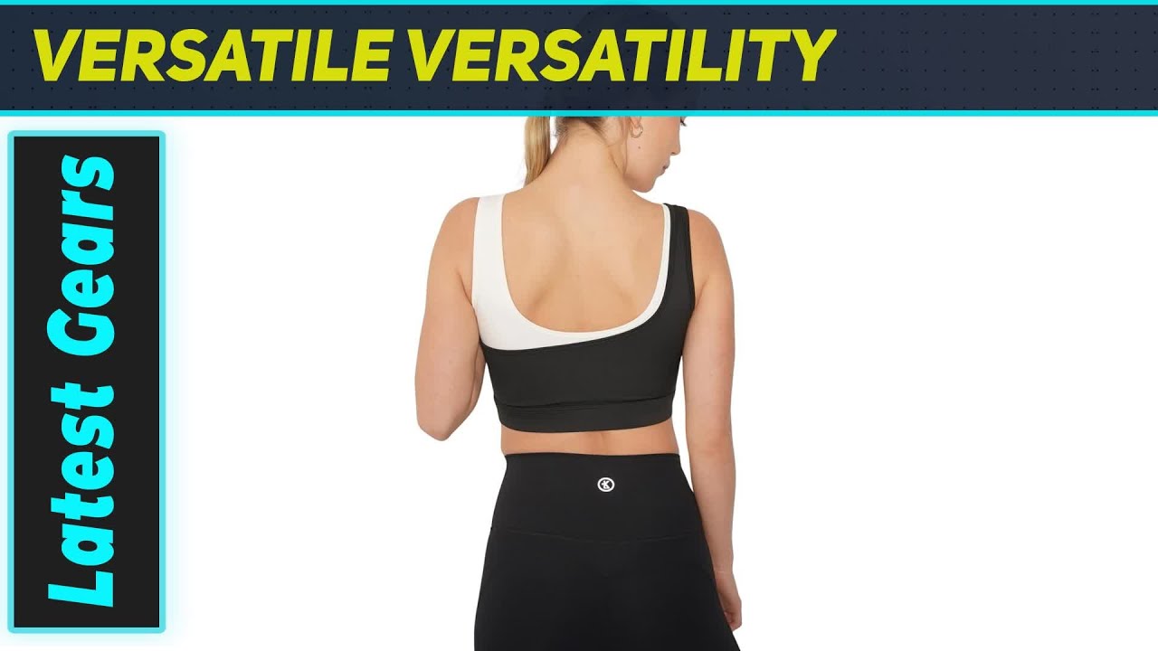 Спортивный бюстгальтер KIMITH с V-образным вырезом и удлиненным силуэтом: невероятный комфорт и с...