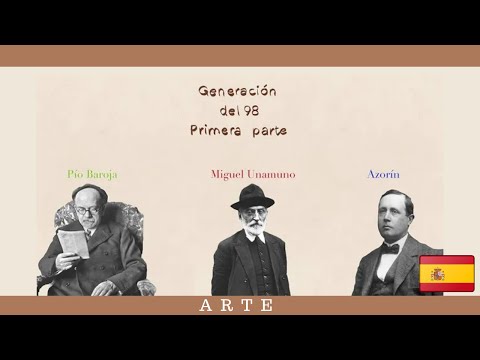 LA GENERACIÓN DEL 98 I: UNAMUNO; BAROJA Y AZORÍN