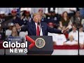 Trump holds 'Keep America Great' rally in Louisiana