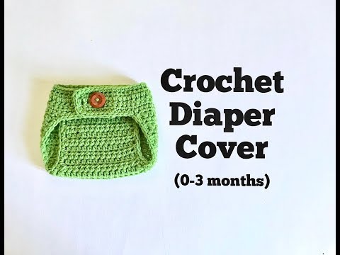 Video Baby Diaper Cover Pattern Crochet