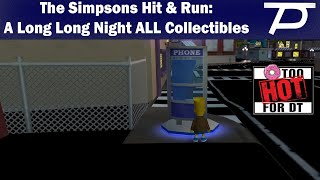 A Long Long Night: ALL Collectibles | The Simpsons: Hit & Run screenshot 4
