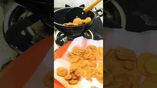 Crispy Sweet Potato Chips | Bathala Chips බතල චිප්ස් #foryou #shorts