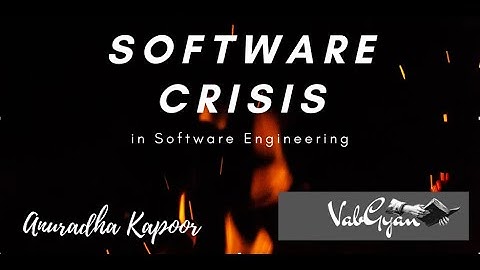 Software Crisis | Software Engineering -- In hindi/English