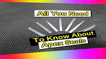 All you need to know about mazda apex seals