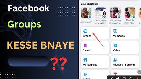 Facebook groups kese bnaye?facebook me group kaise banaye !! facebook group kaise banaye