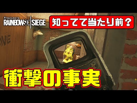 【R6S】衝撃の事実。僕は全く知りませんでした。。 pc版 レインボーシックス シージ RAINBOWSIX SIEGE 実況