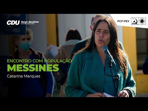 Catarina Marques: Encontro com a população em Silves