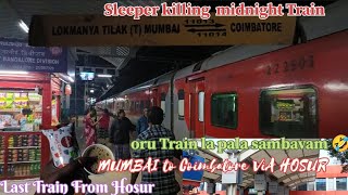 Train no:11013 Lokmanya Tilak Terminus - Coimbatore junction kurla Express Travel vlog
