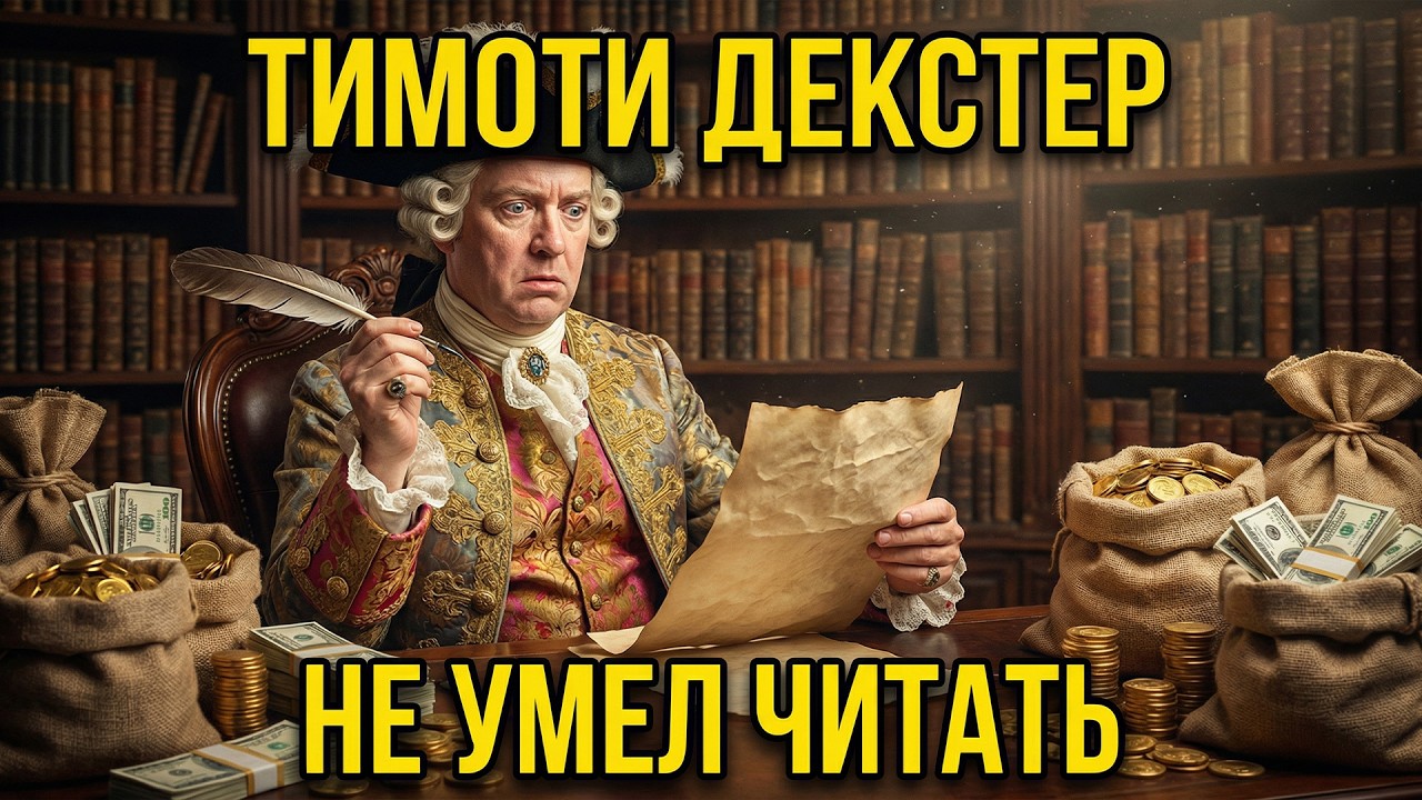 Он не умел ПИСАТЬ, но стал КОРОЛЕМ Жизни: ТИМОТИ ДЕКСТЕР...