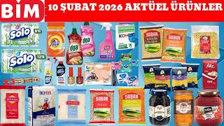 BİM | 10 ŞUBAT SALI BİM RESMİ KATALOG ÜRÜNLERİ | GIDA VE TEMİZLİK | SESLİ ANLATIM