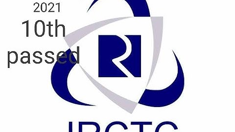 IRCTC Computer Operator Online Form 2021