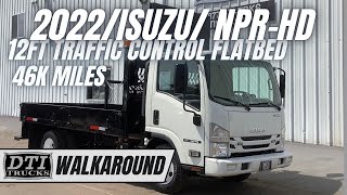 2022 Isuzu NPR-HD Traffic Control Truck, Gas, Auto #17507M