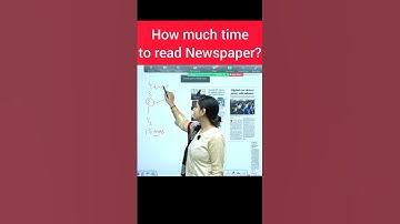 How much time should we devote to reading the newspaper?" by dr tanu jain #upsc #ias @Tathastuics