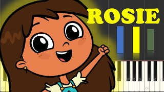 How To Play Rosies Rules Theme Song On Piano Easy
